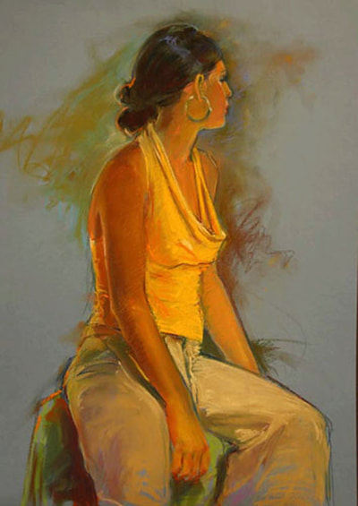 Yellow Top by Kathleen Lack