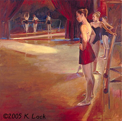 At the Bar II by Kathleen Lack