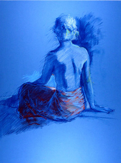 Backview Blue by Kathleen Lack