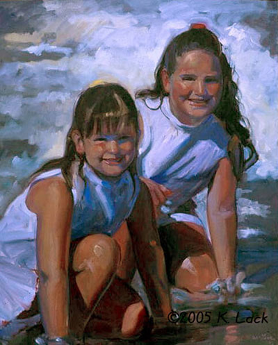 Carlie and Valerie by Kathleen Lack