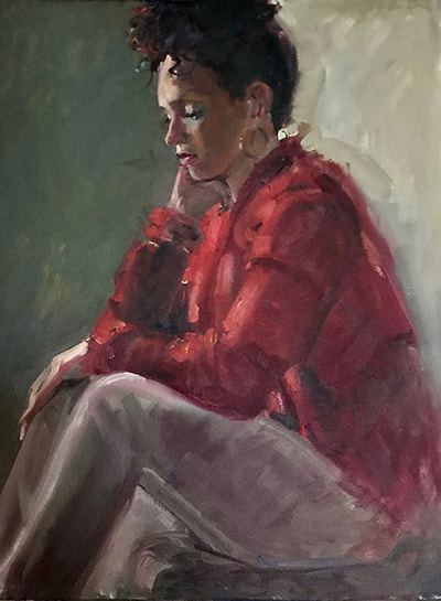 Rosie in Red by Kathleen Lack